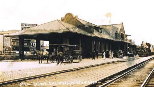 1: Northern Pacific Railroad Depot - 1912, 599 Northwest Front Way ...